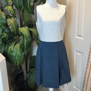 Serena & Lily Horseshoe Print Sleeveless Dress